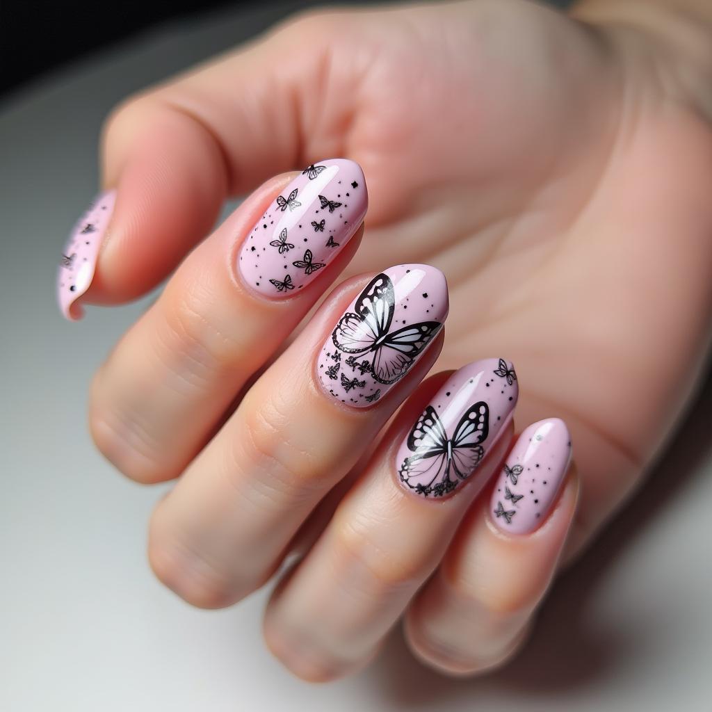 Butterfly Nail Stickers Masterpiece 27