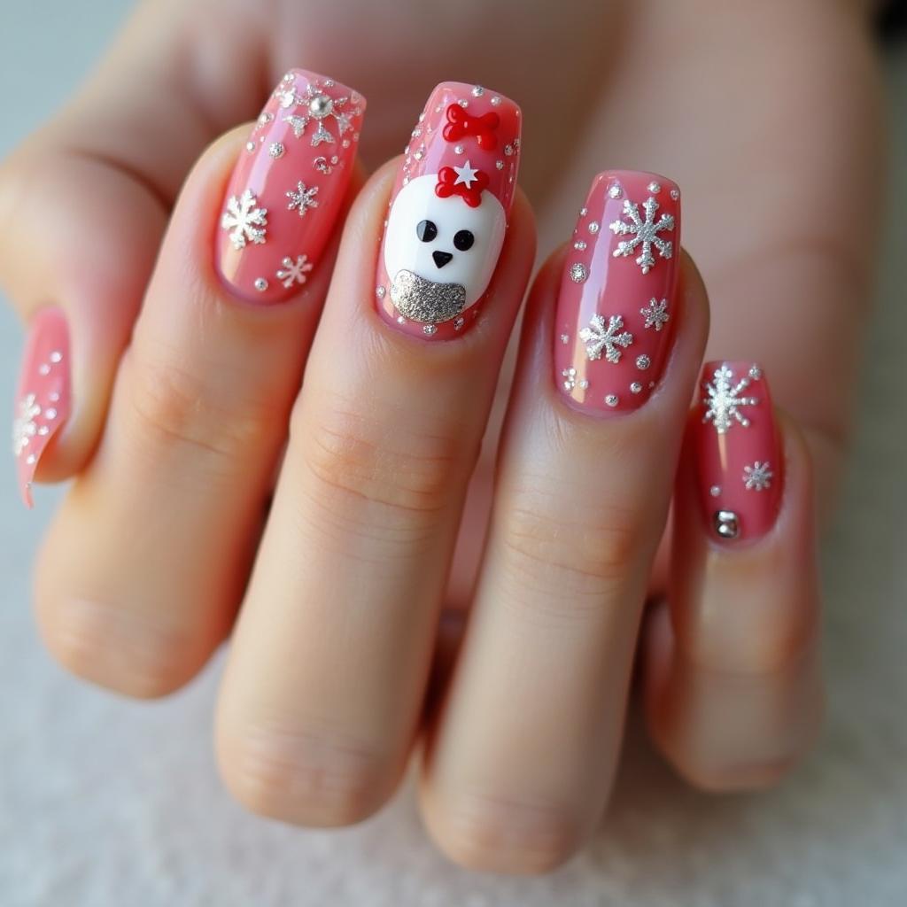 Christmas Gel Nail Designs 13