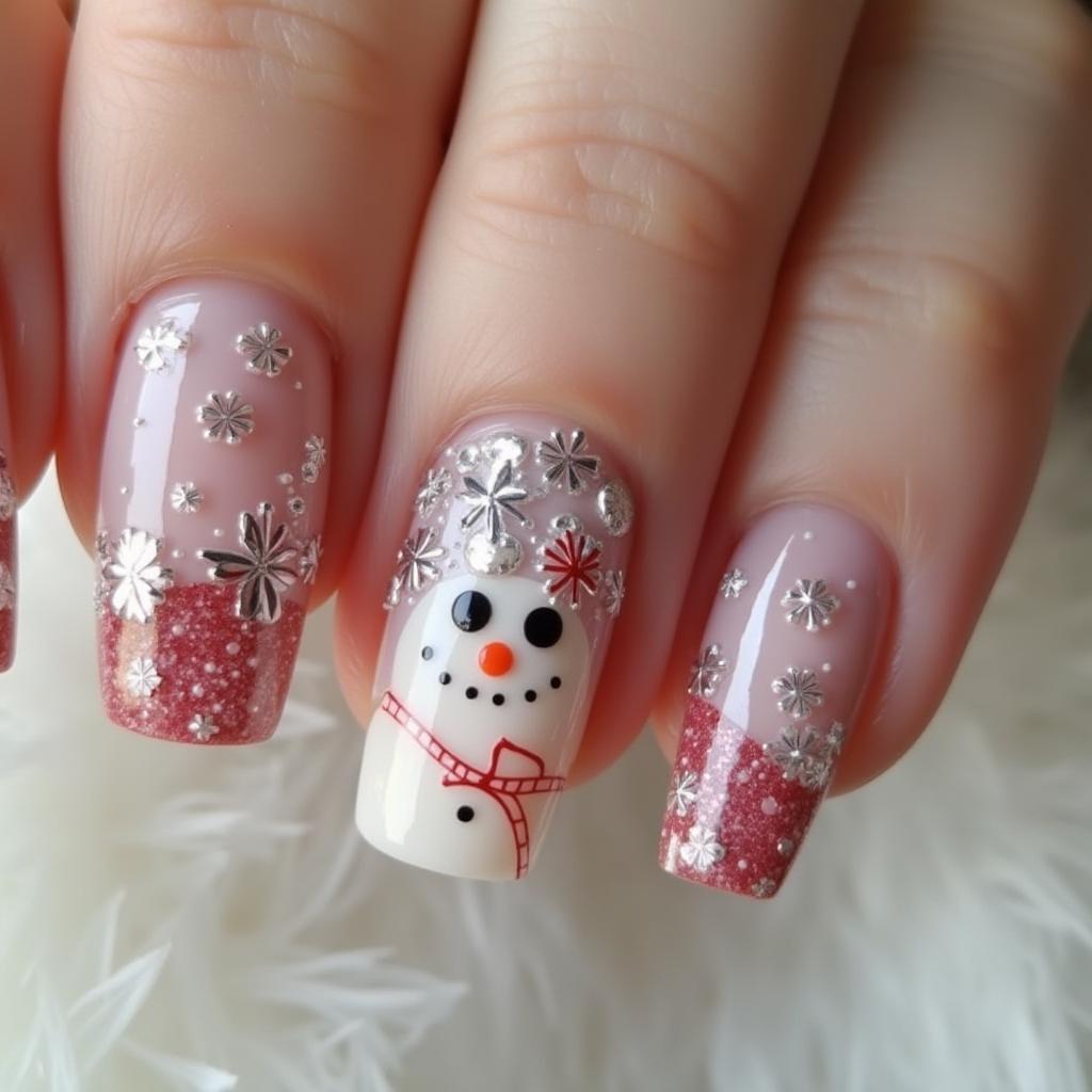 Christmas Gel Nail Designs 18