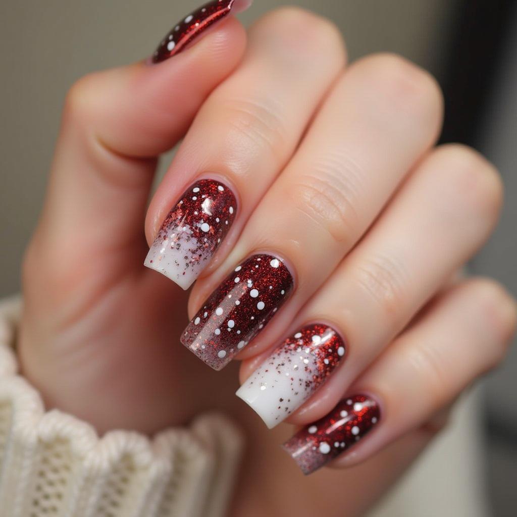 Christmas Gel Nail Designs 19