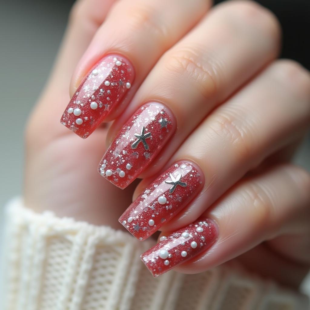 Christmas Gel Nail Designs 29