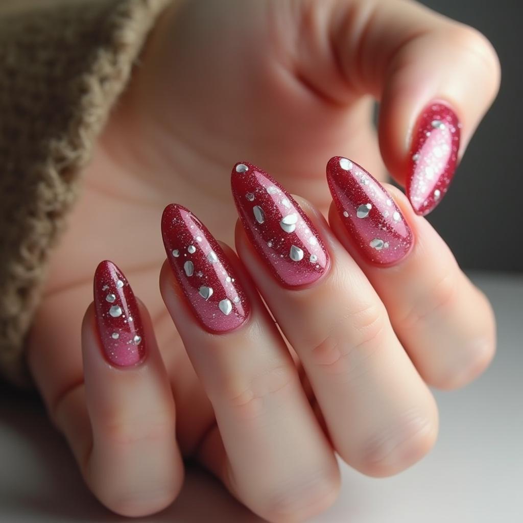 Christmas Gel Nail Designs 30