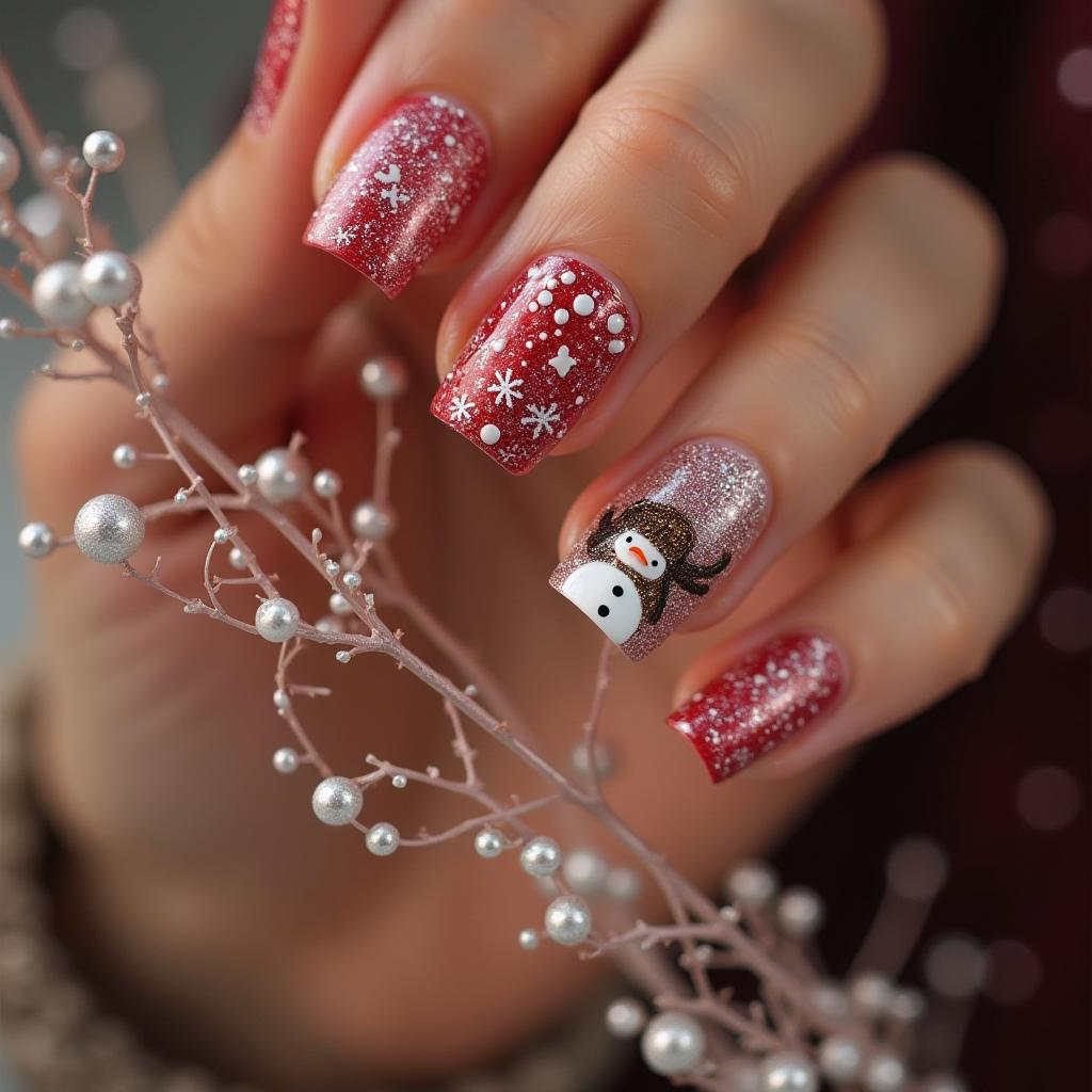 Christmas Nail Art Masterpiece 4