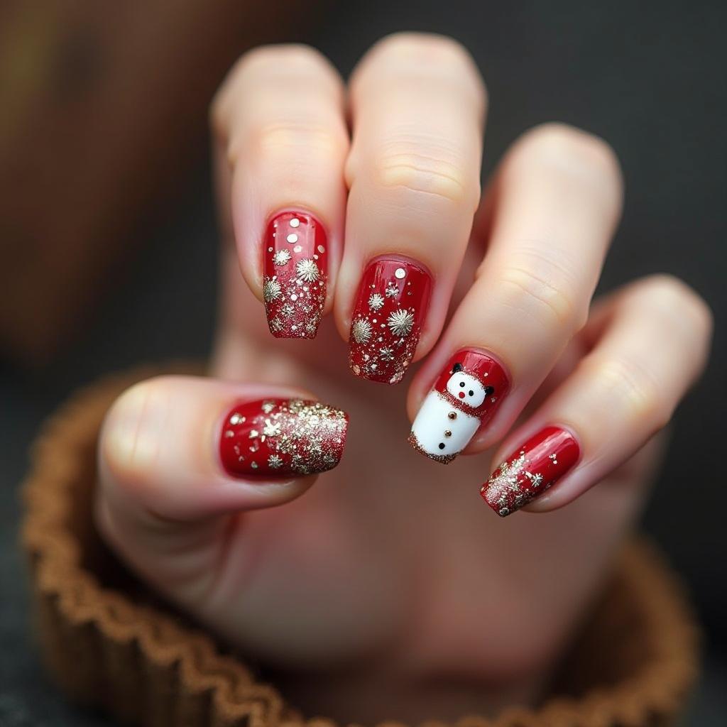 Christmas Nail Art Masterpiece 7