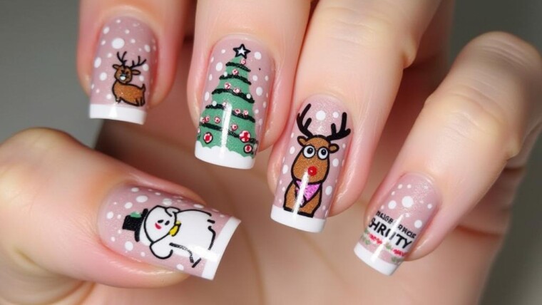 Christmas Nail Decals Masterpiece 1