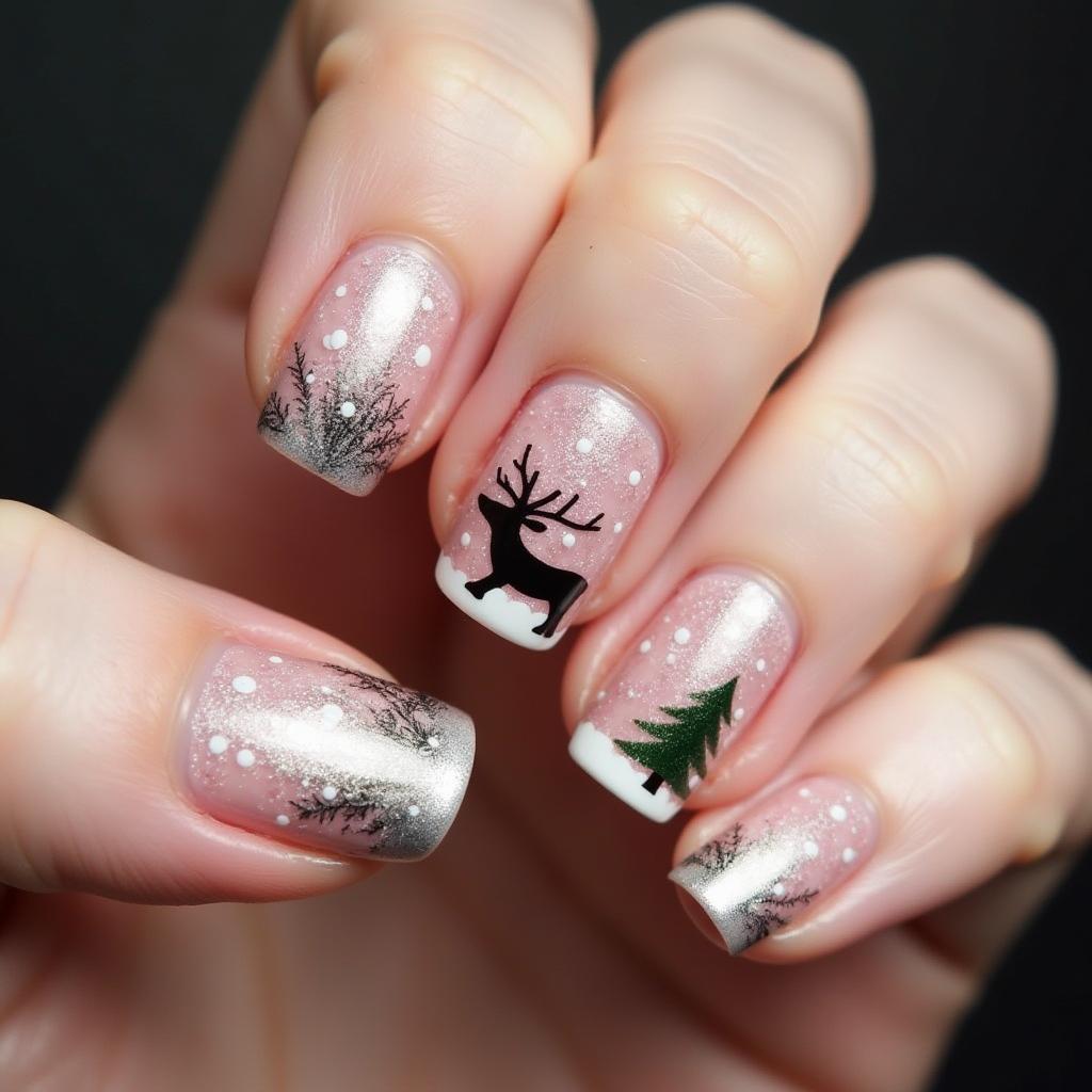 Christmas Nail Decals Masterpiece 11