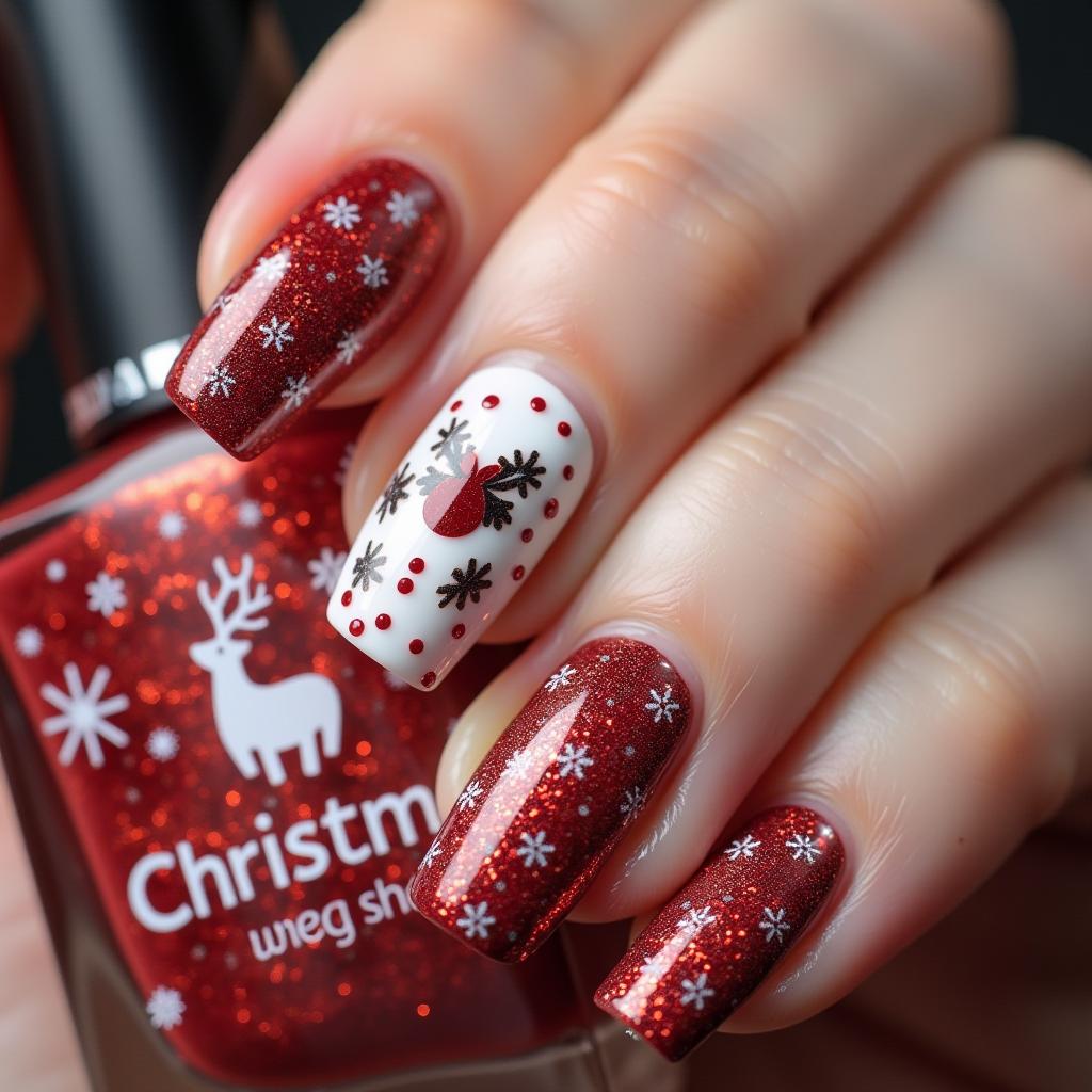 Christmas Nail Decals Masterpiece 12