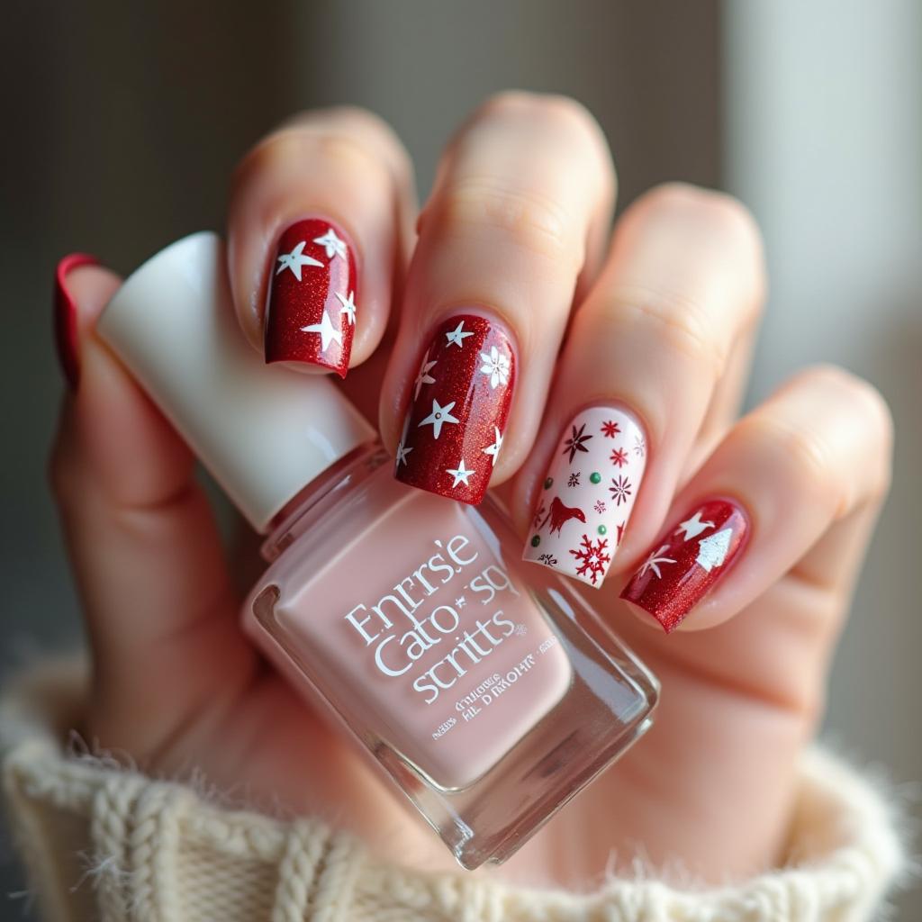 Christmas Nail Decals Masterpiece 13