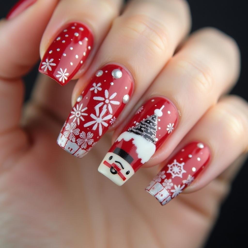 Christmas Nail Decals Masterpiece 14