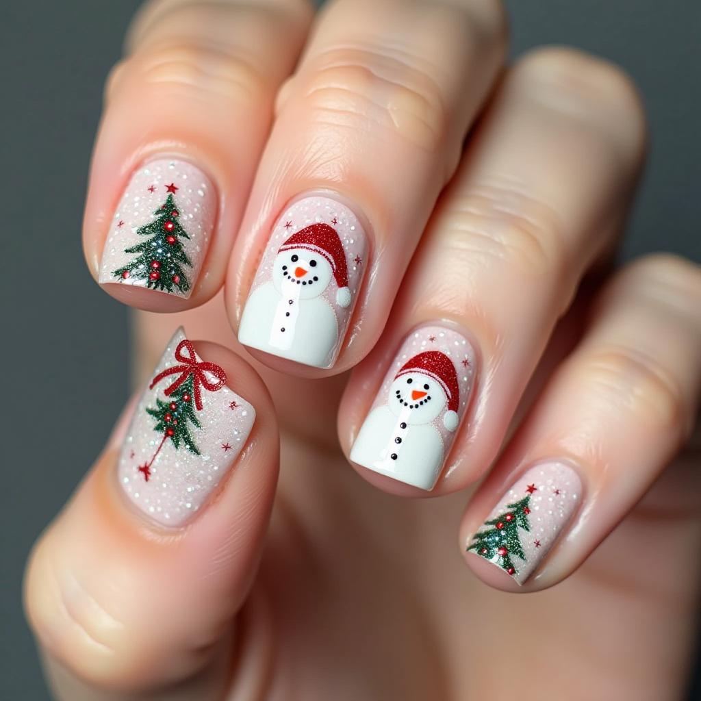 Christmas Nail Decals Masterpiece 18