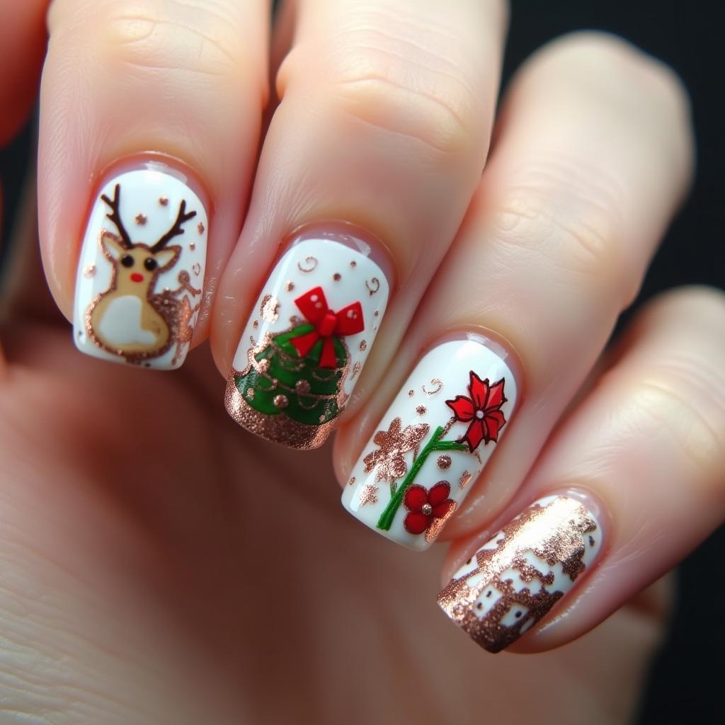 Christmas Nail Decals Masterpiece 22