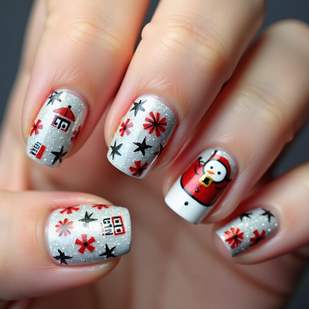 Christmas Nail Decals Masterpiece 24