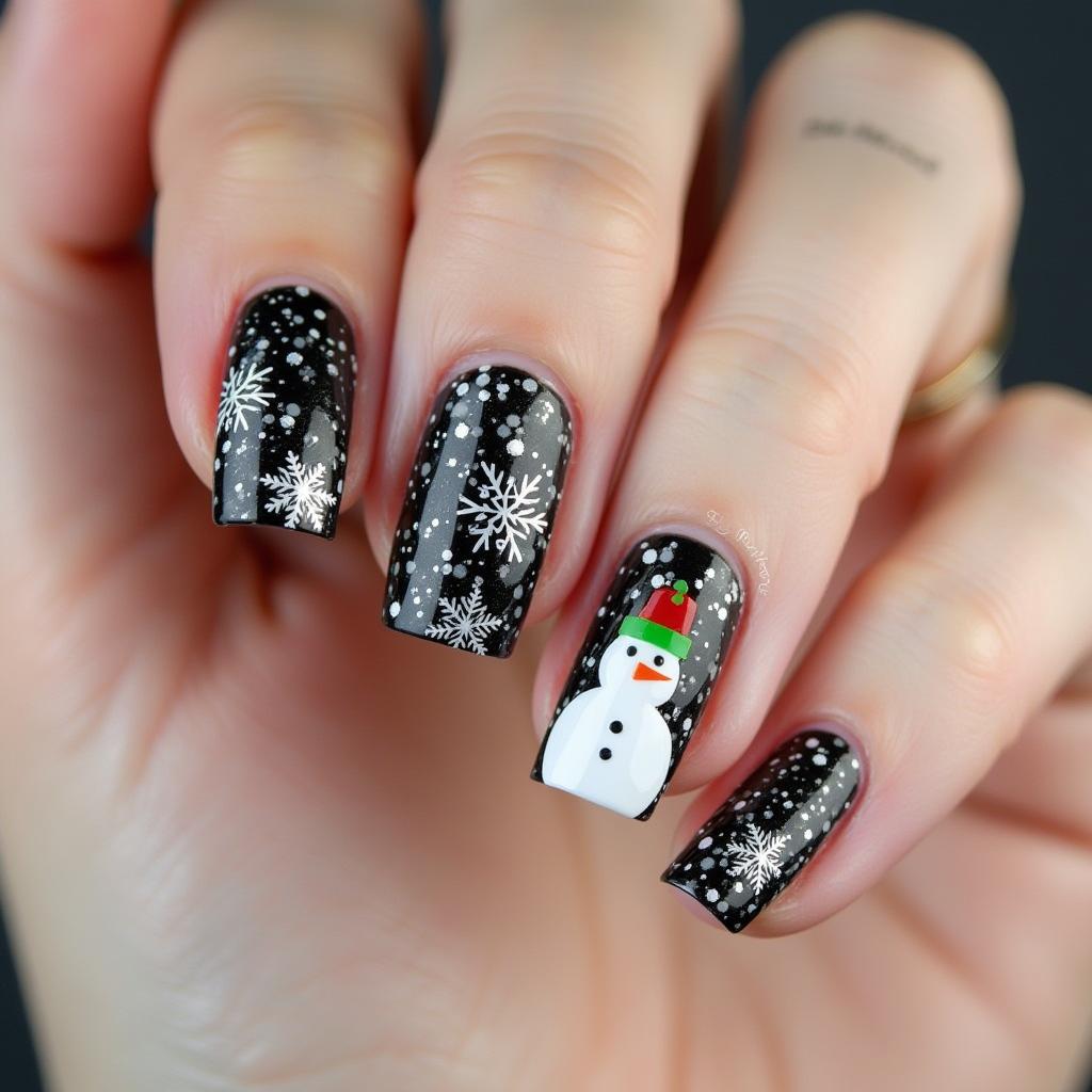 Christmas Nail Decals Masterpiece 25