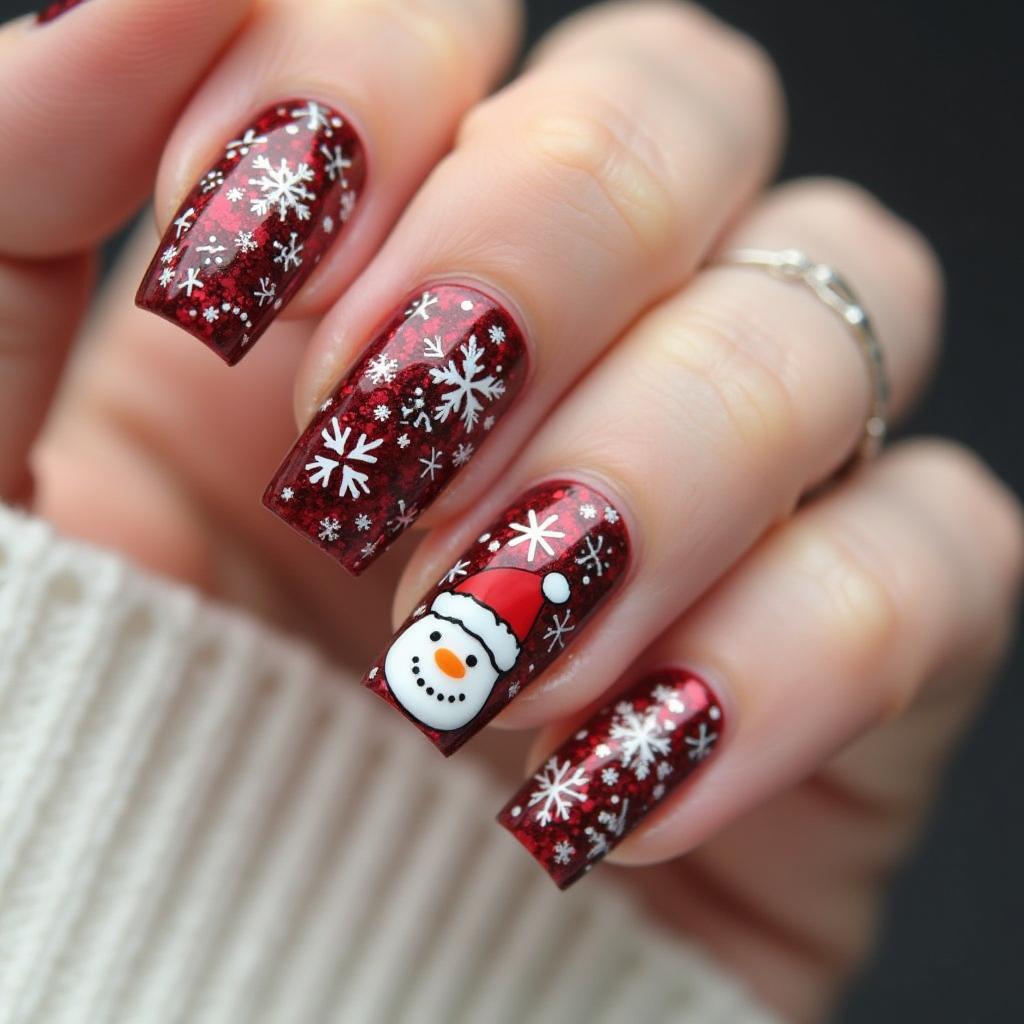 Christmas Nail Decals Masterpiece 4