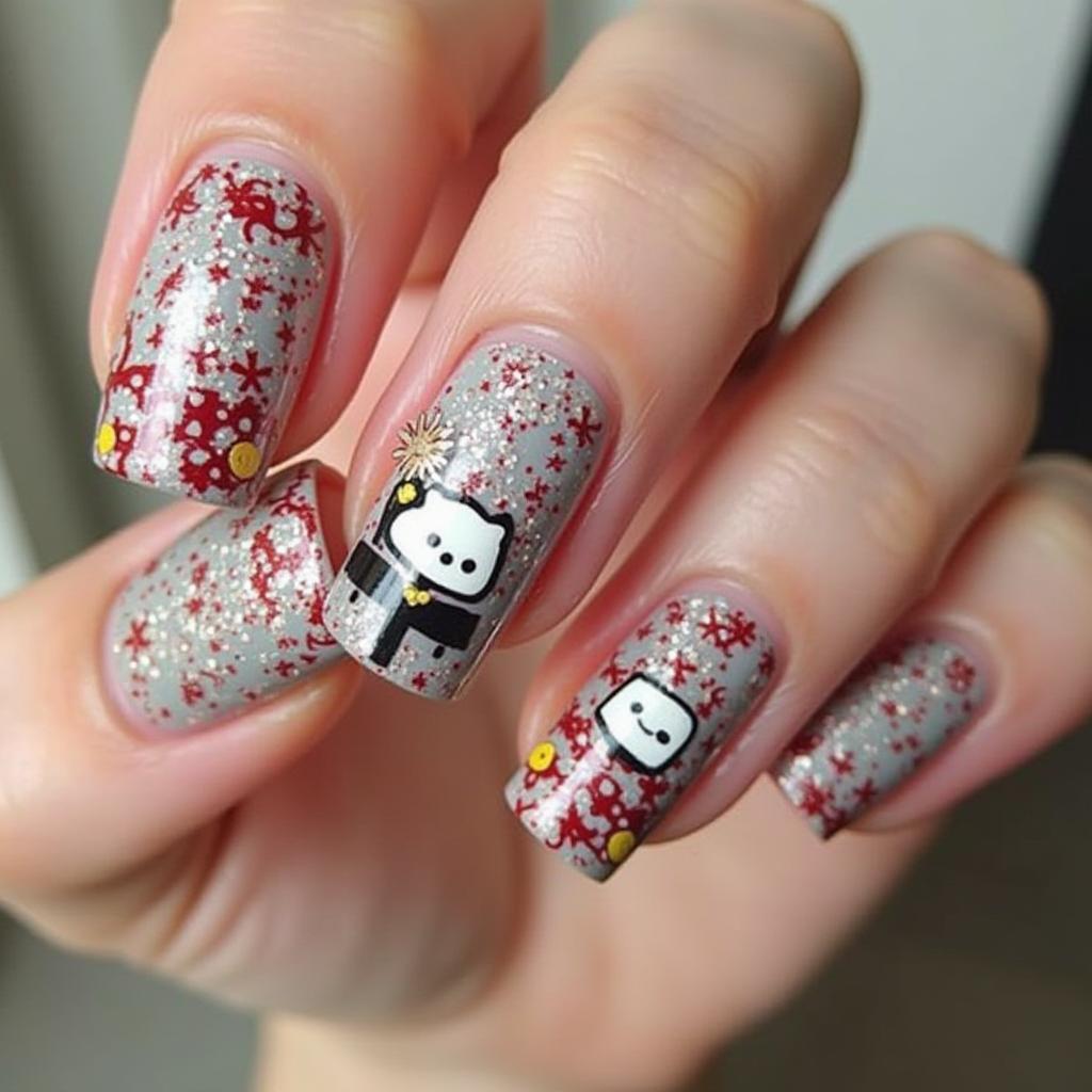 Christmas Nail Decals Masterpiece 8