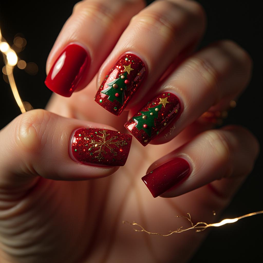 Christmas Nail Masterpiece, Studio 5