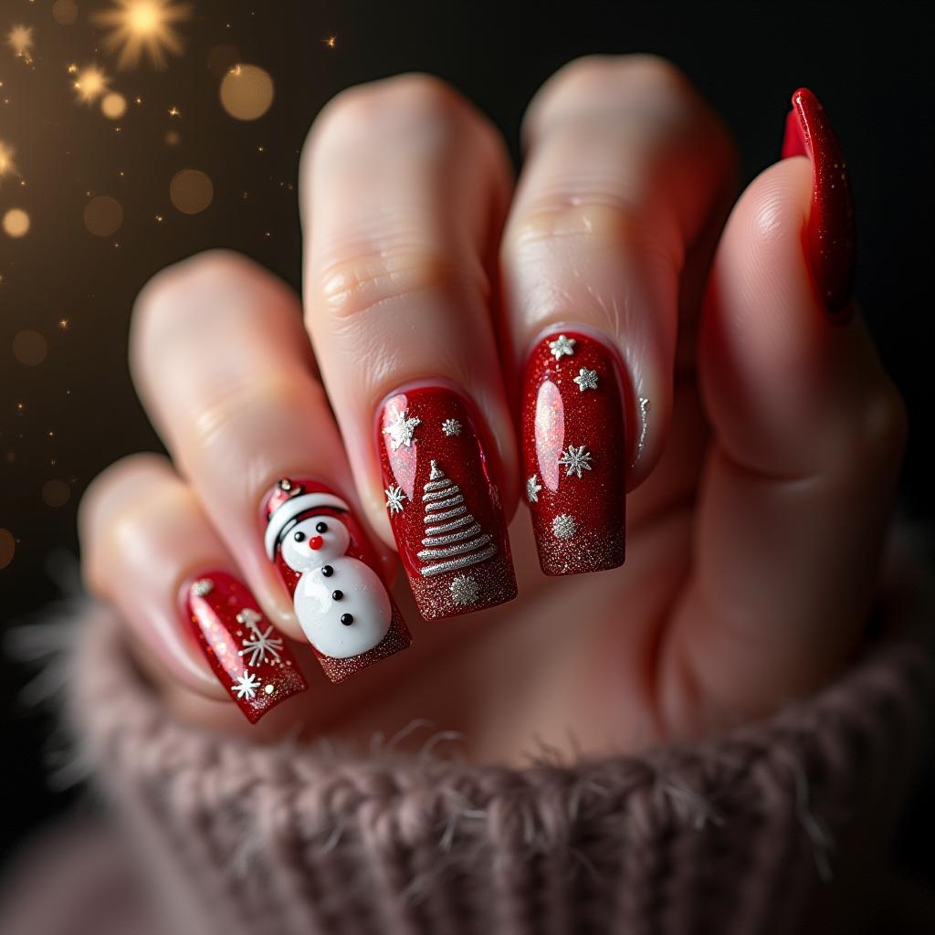 Christmas Nail Masterpiece, Studio 6