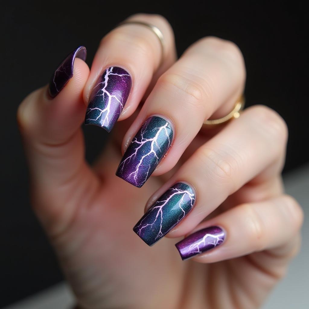 Custom Nail Decals Masterpiece 1