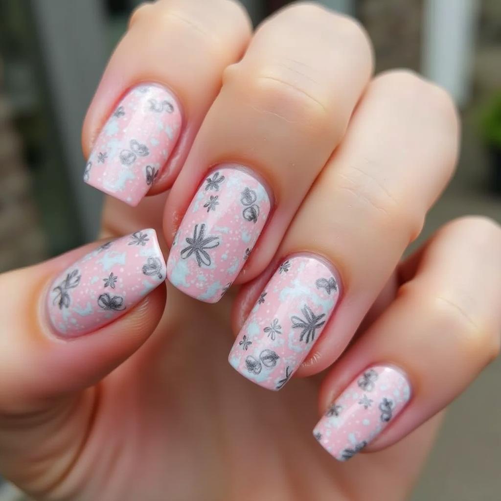 Custom Nail Decals Masterpiece 15